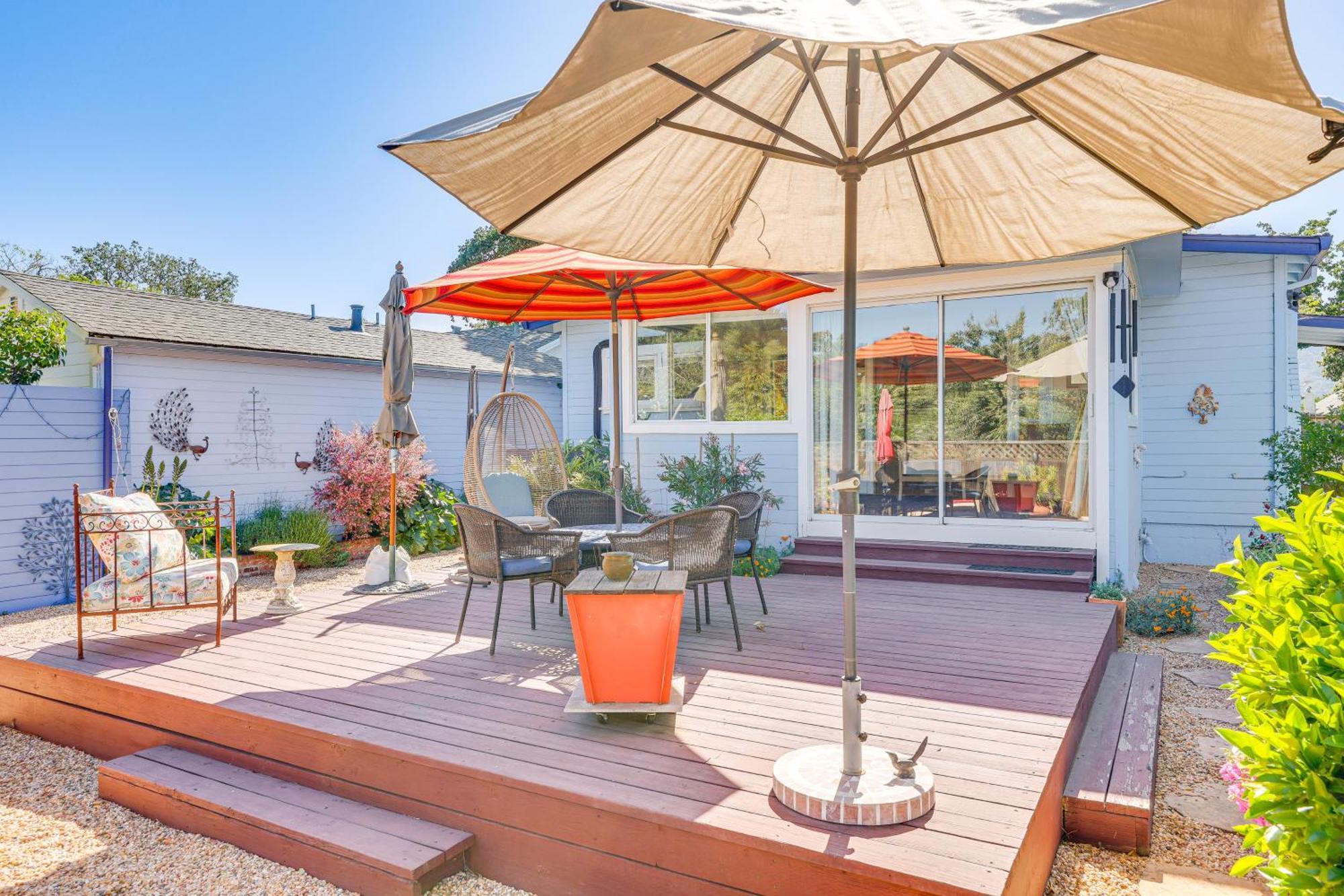 Romantic Casita With Garden And Deck 2 Miles To Plaza! Sonoma Exterior foto
