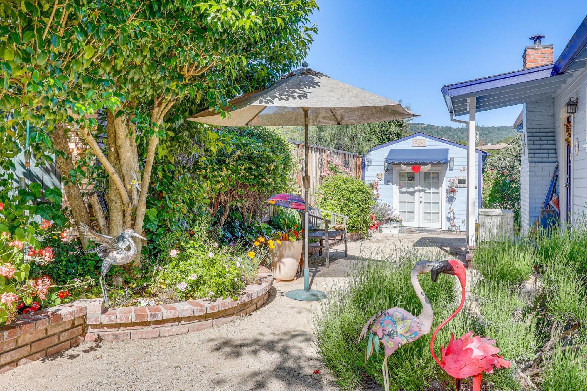 Romantic Casita With Garden And Deck 2 Miles To Plaza! Sonoma Exterior foto